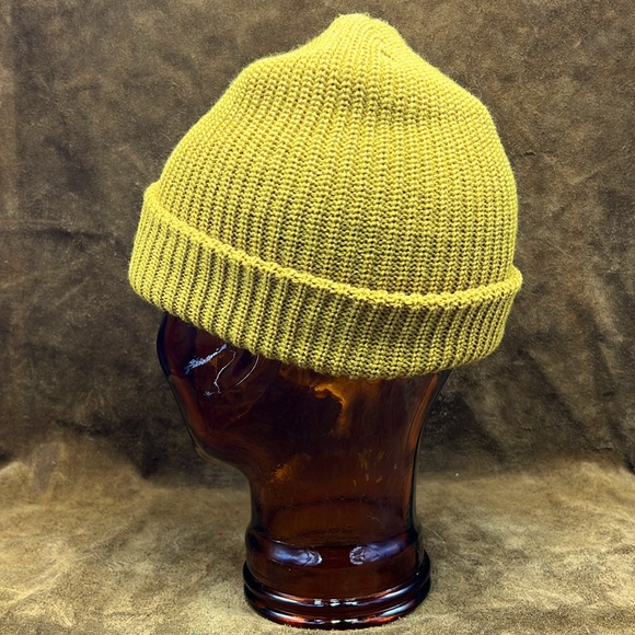 The Hundreds Mustard Yellow Knit Bennie Hat - Picture 3 of 12